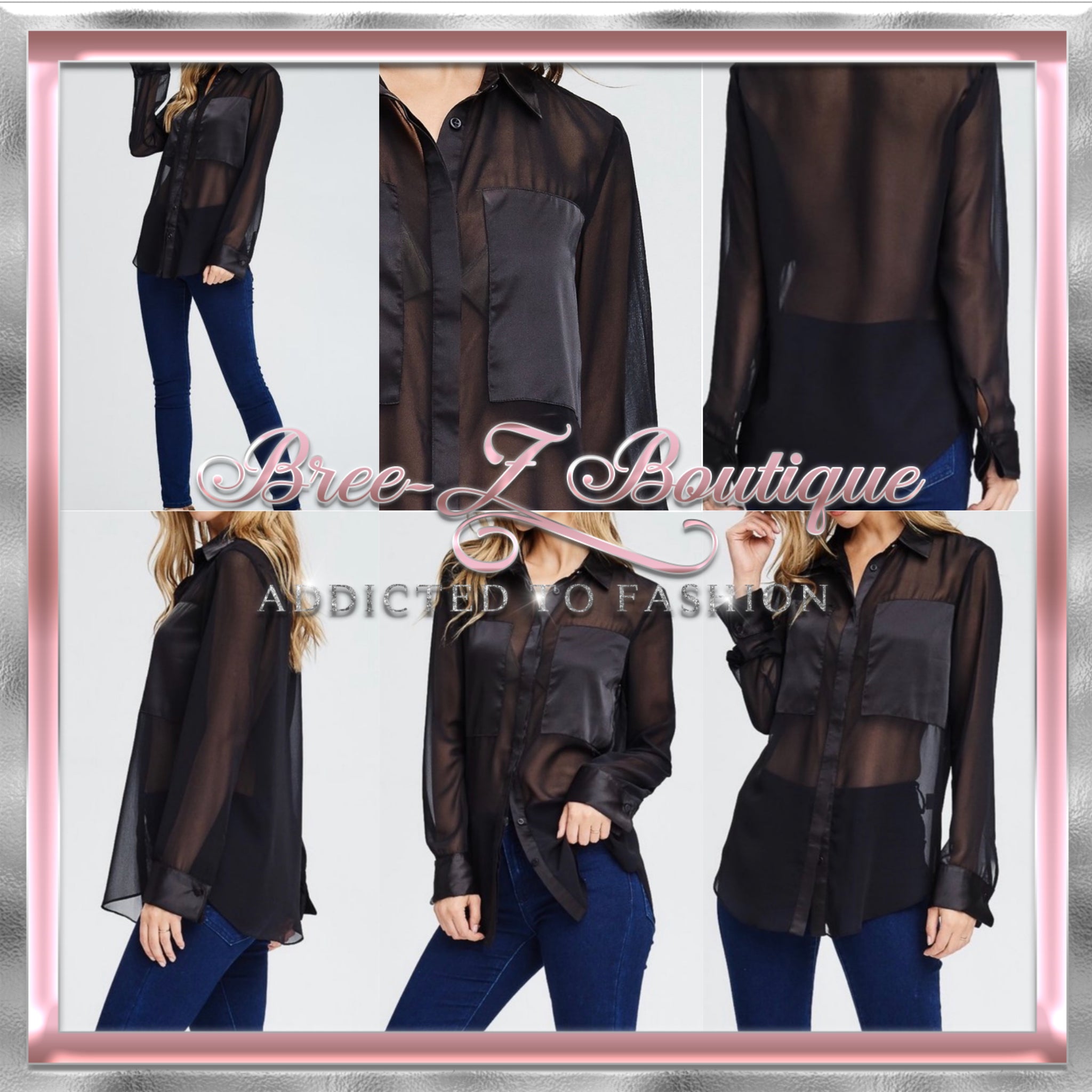 SO SO SEDUCTIVE SHEER TOP