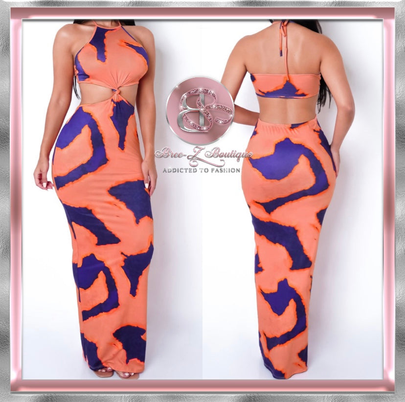 TRIN MAXI DRESS