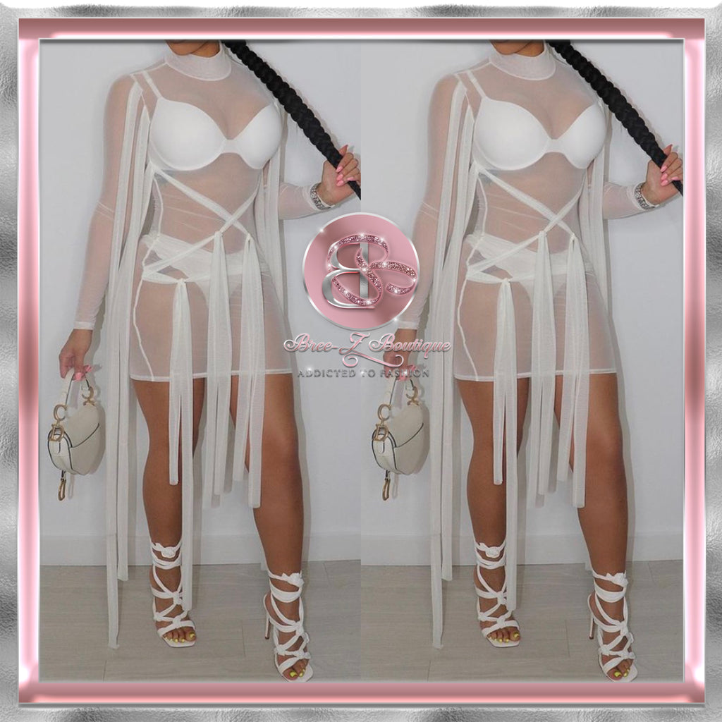 SNOW MINI DRESS