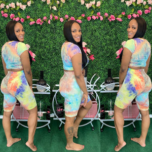 PLAYFUL TIE DYE 2PC SET-MULTI S-L