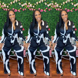 MIXED SIGNALS JUMPSUIT S-3X