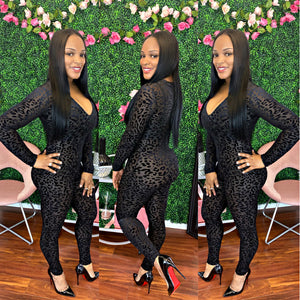 MESH TIME JUMPSUIT S-L